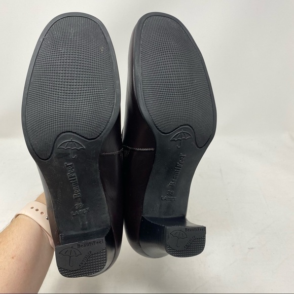 Beautifeel Anne Comfort pumps caviar leather WIDE - Picture 5 of 9